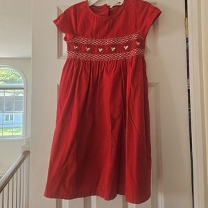 Beebay red dress 8yr